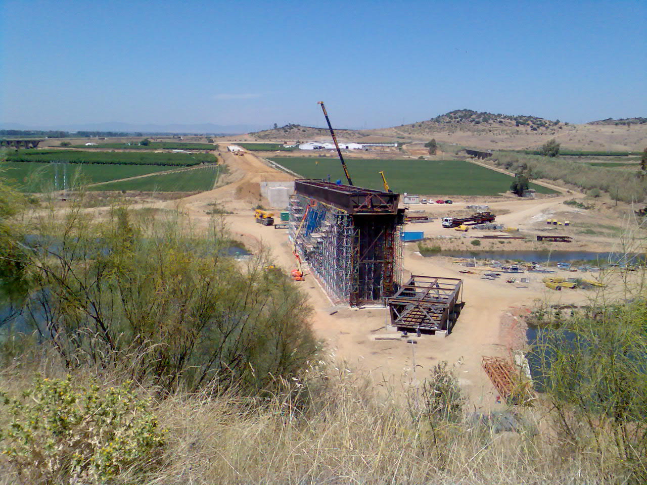 Bridge over river "Guadiana"