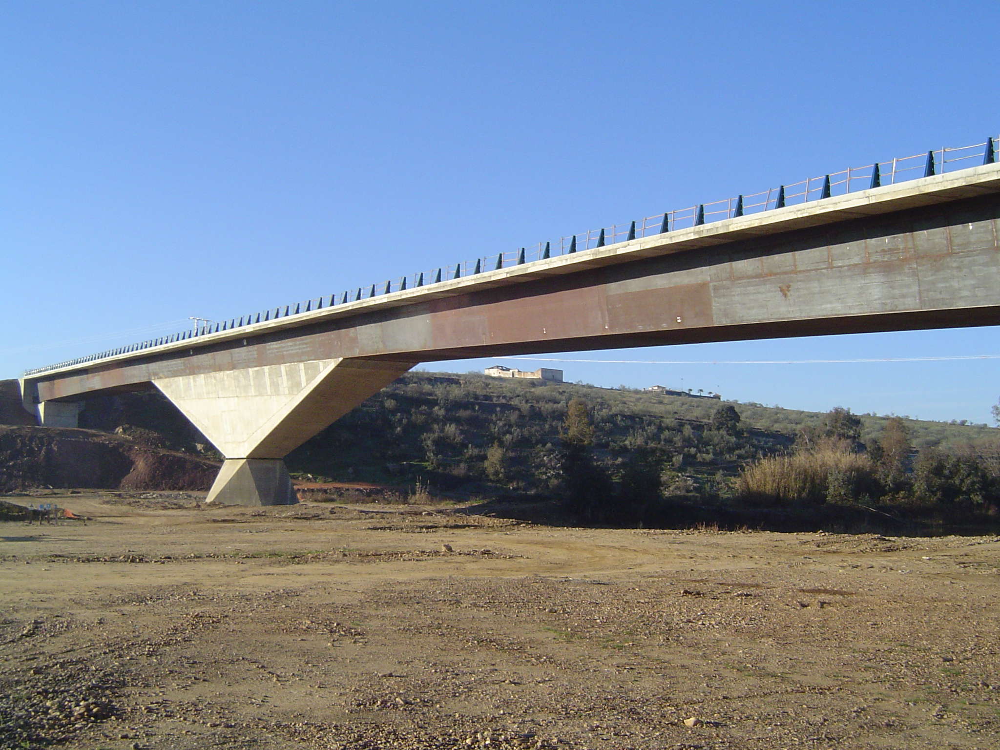 Bridge over river "Guadiana"
