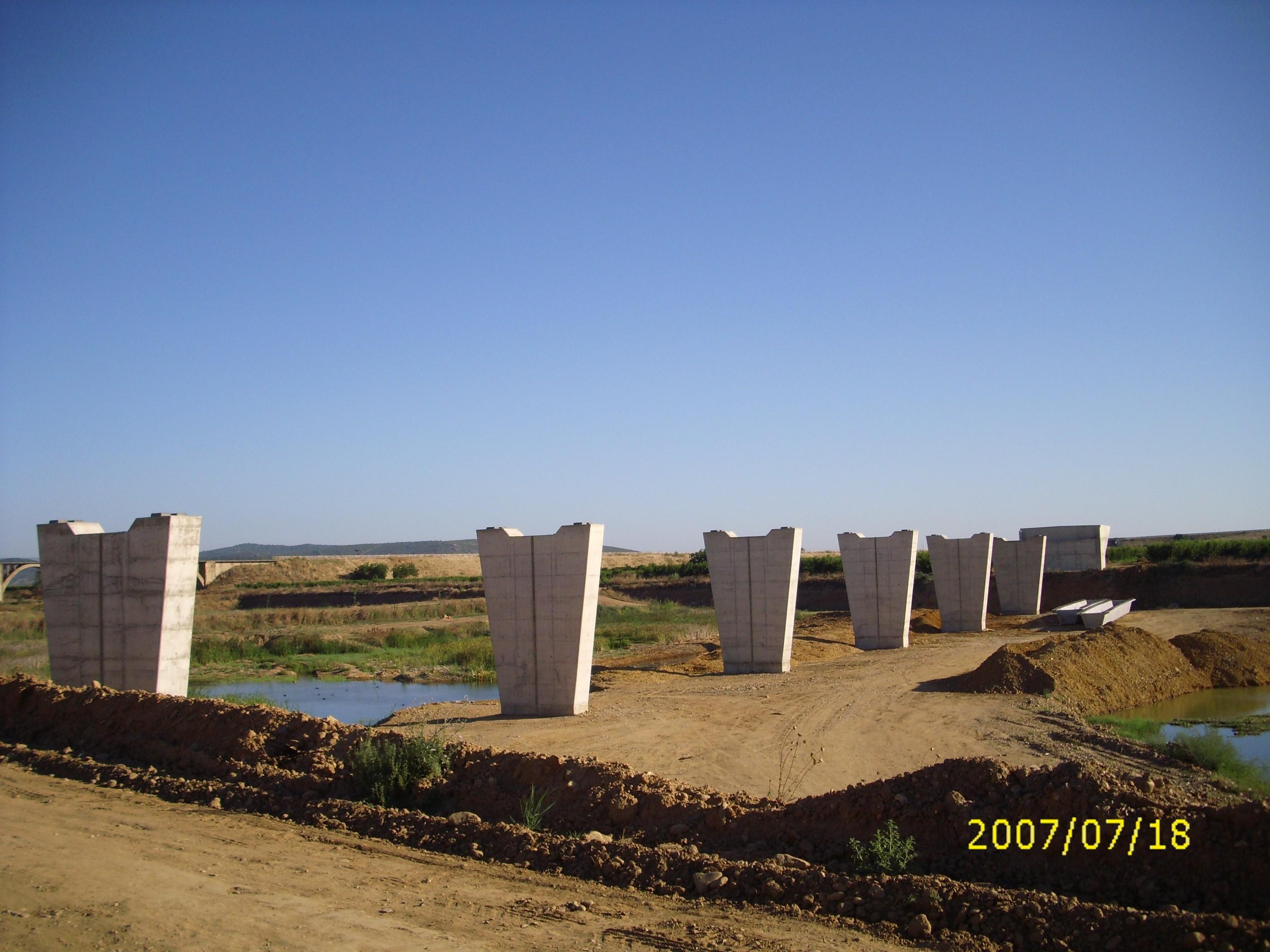 Bridge over river "Guadiana"