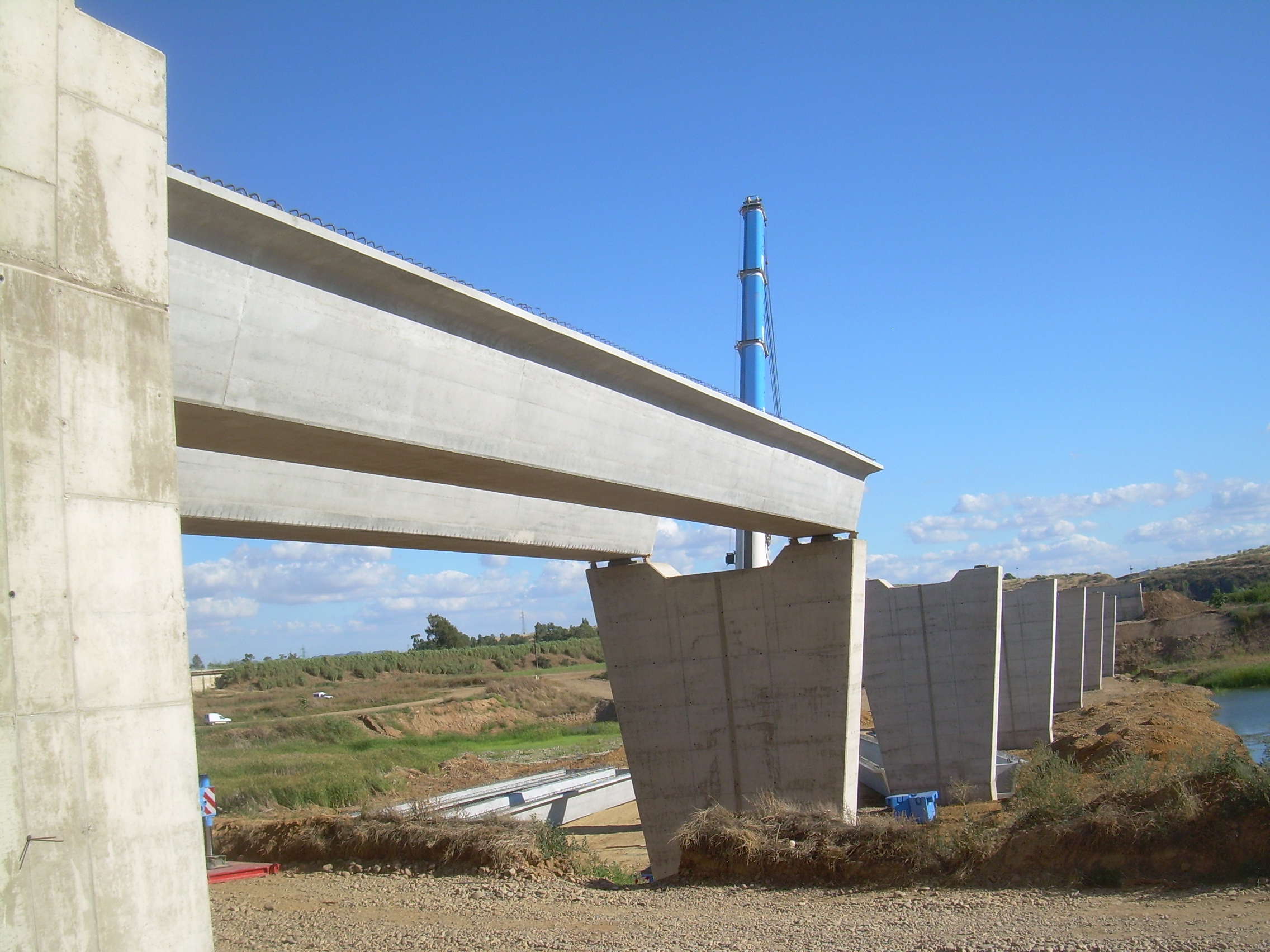 Bridge over river "Guadiana"