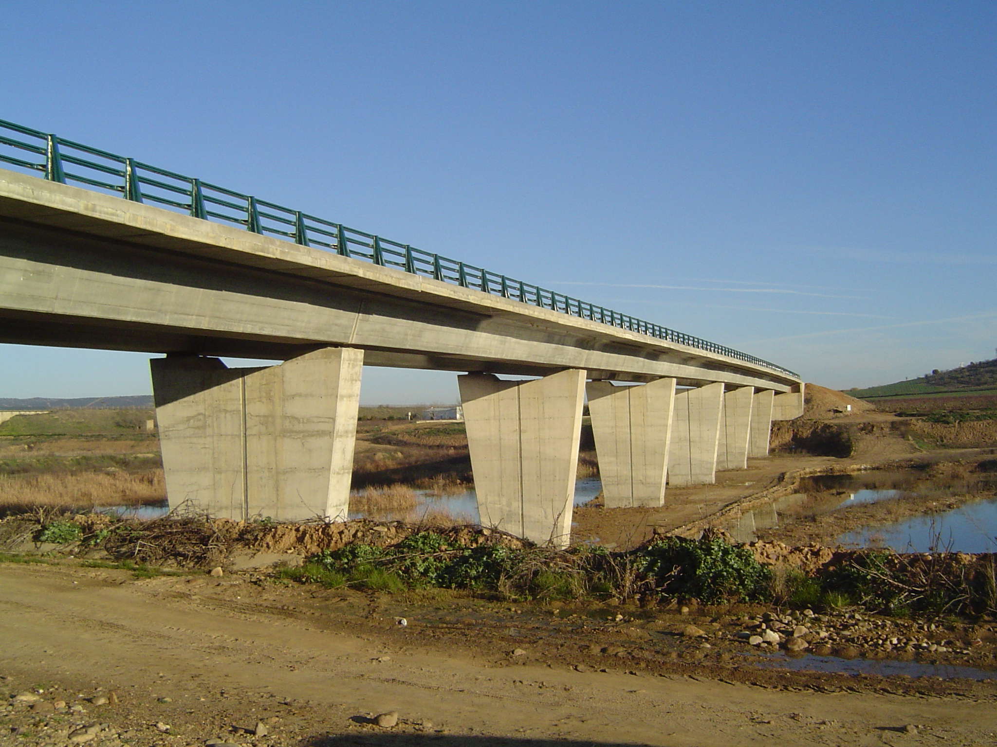 Bridge over river "Guadiana"